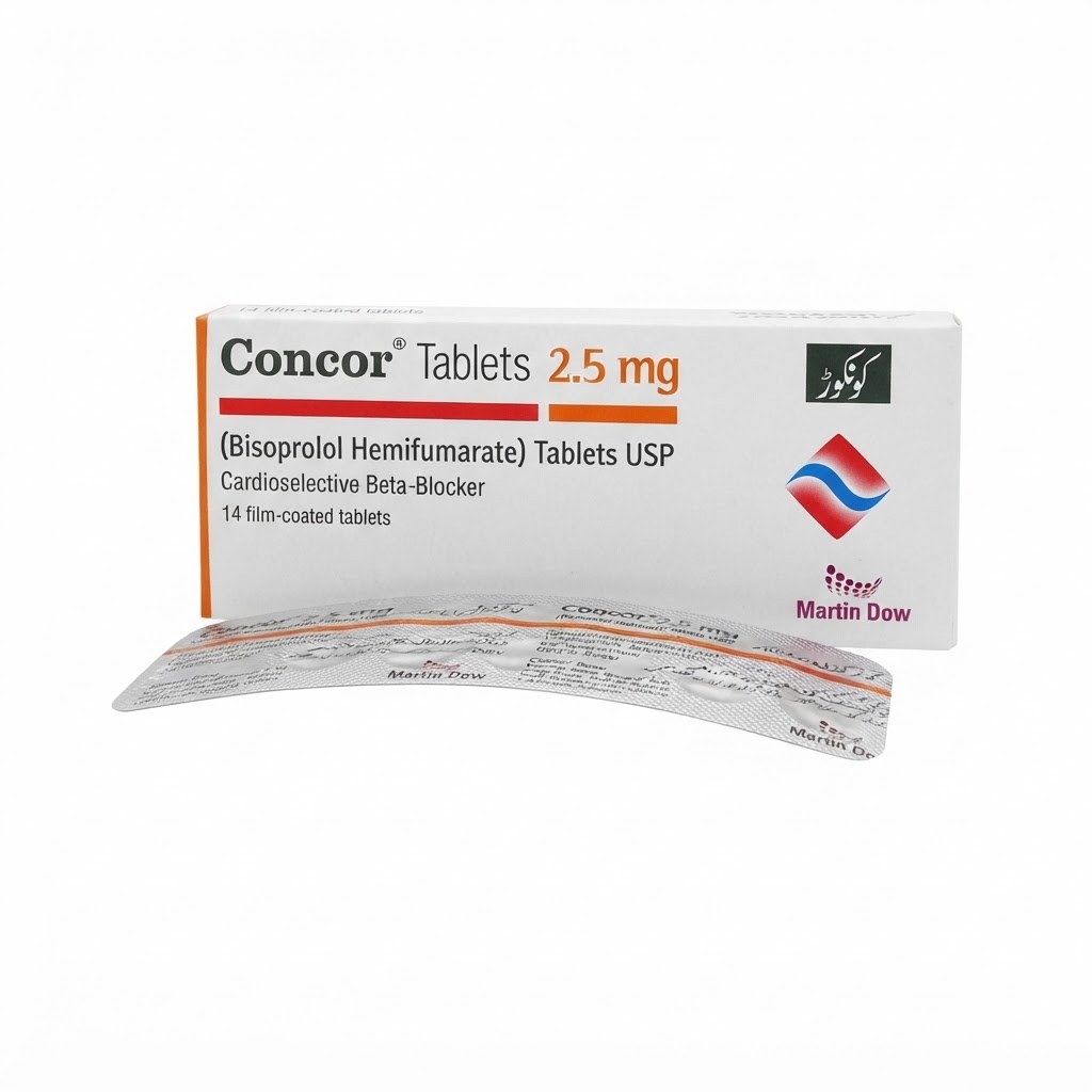 Concor 2.5mg tab 14-s — image 2 of 3