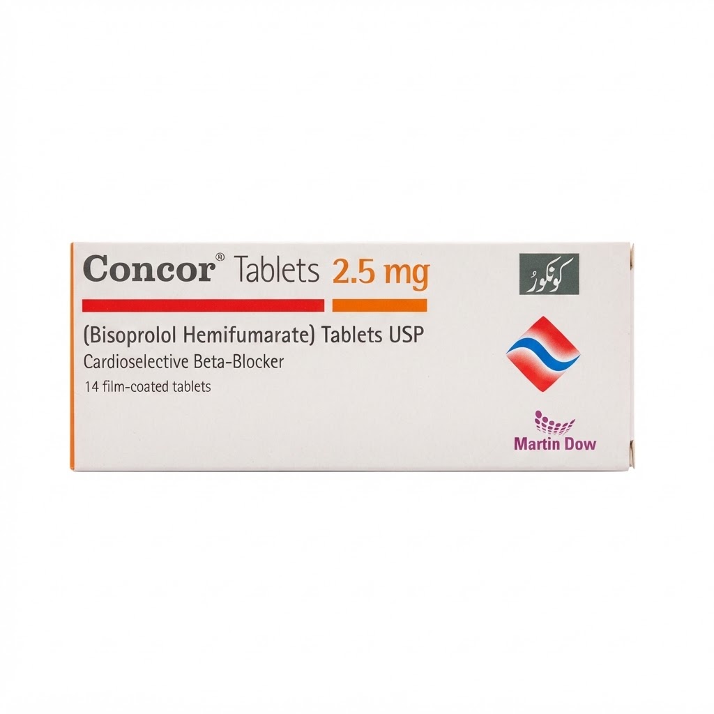 Concor 2.5mg tab 14-s