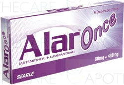 Alar-Once Tab 80mg/480mg 8's