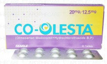 Co-Olesta Tab 20mg/12.5mg 10's — image 2 of 2