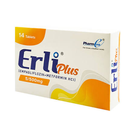 Erli Plus 5/500MG Tab 14-s