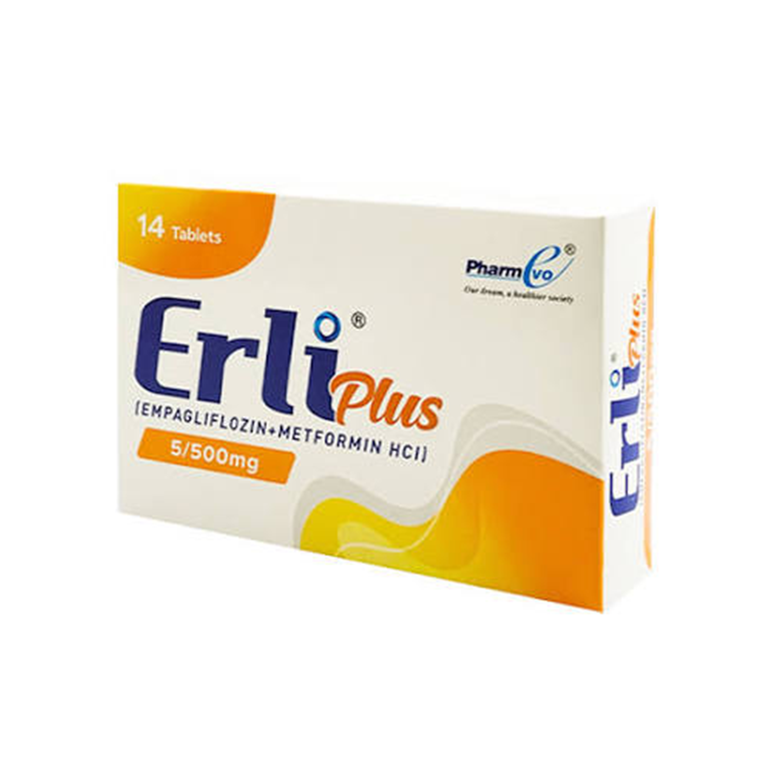 Erli Plus 5/500MG Tab 14-s