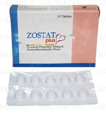 Zostat Plus Tab 100mg/25mg 10's