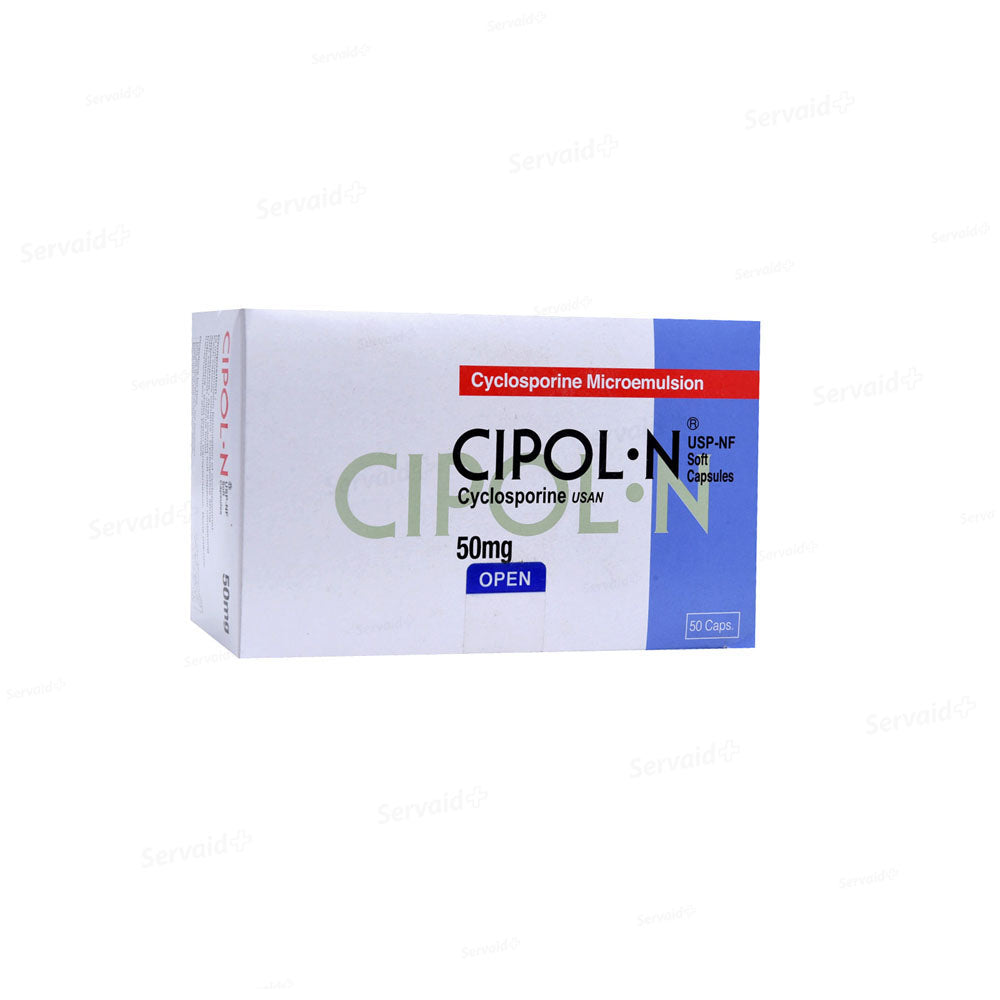 Cipol Cap 50mg 50's