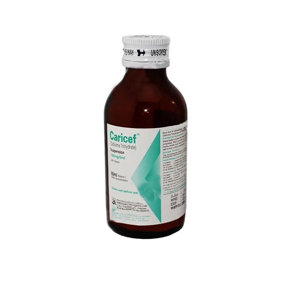 Caricef Susp 100mg/5ml 60ml — image 2 of 2