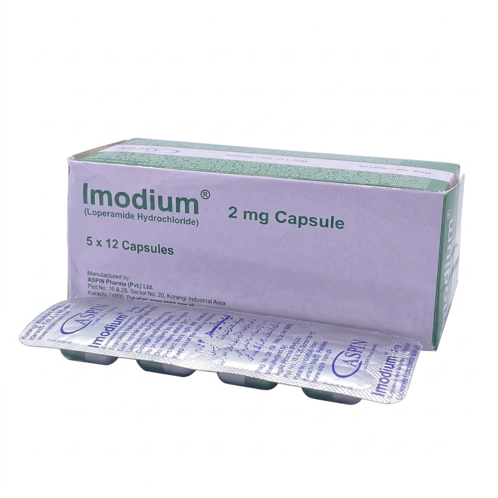Imodium Cap 2mg 5x12`s