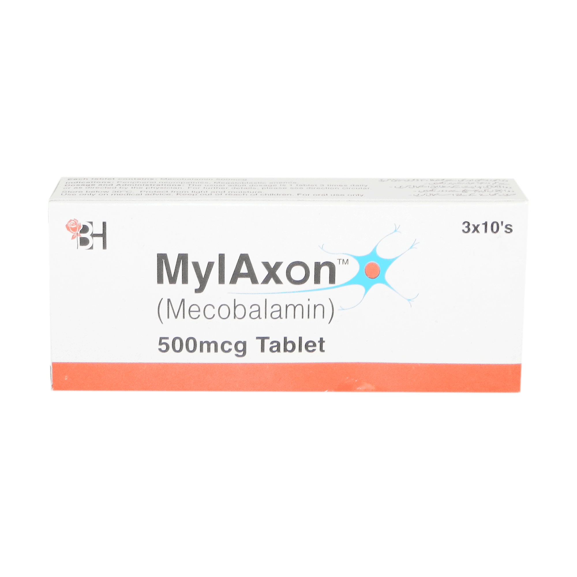 Mylaxon Tab 500mcg 3x10's