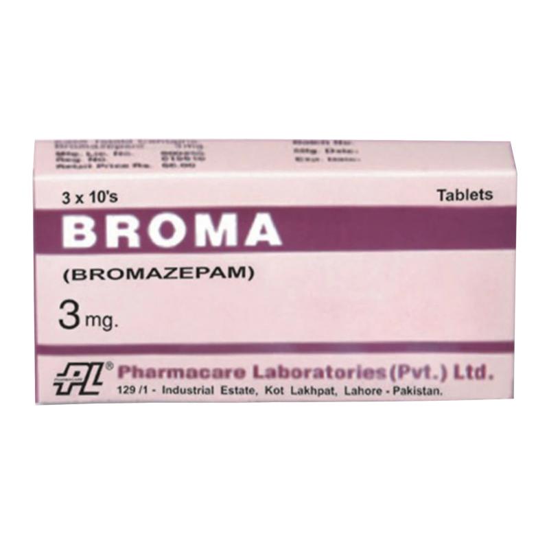 BROMA Tab 3mg 30's