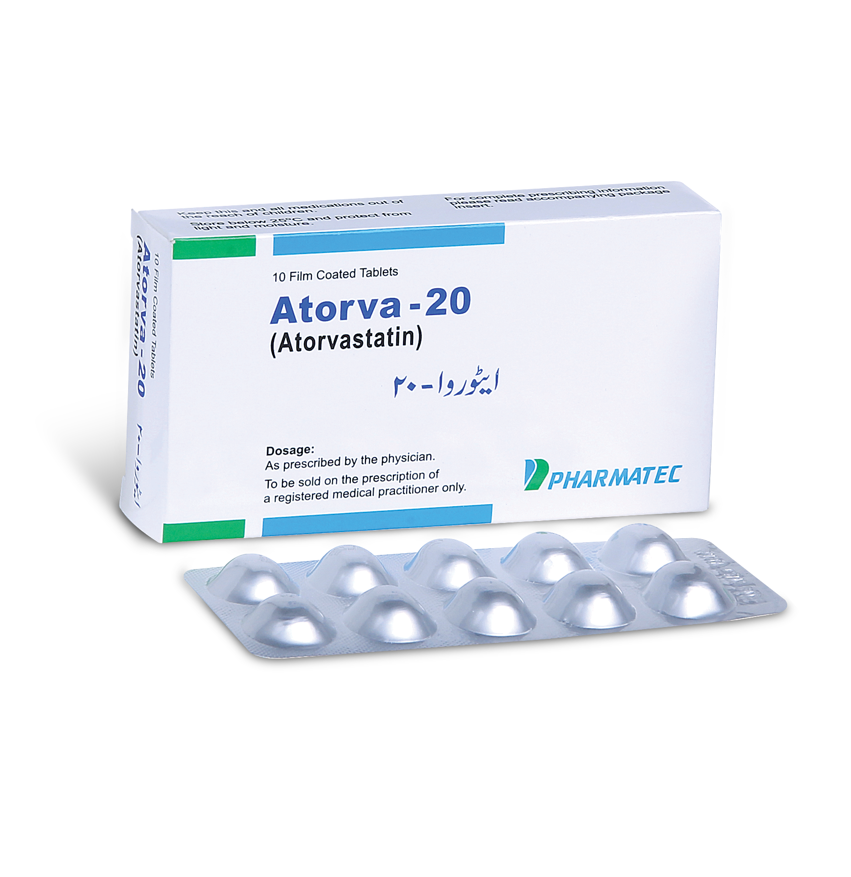 Atorva-20 Tab 20mg 10's