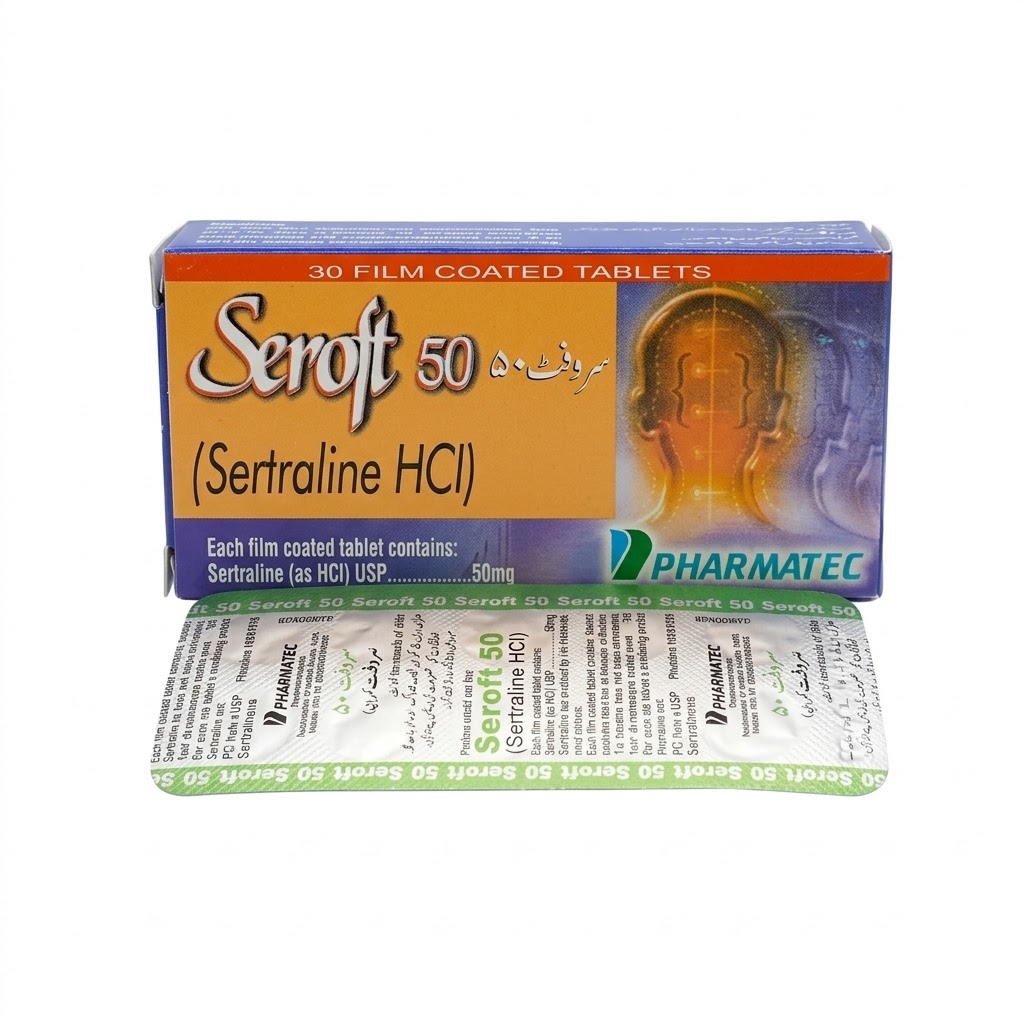 Seroft Tab 50mg 30's — image 2 of 2