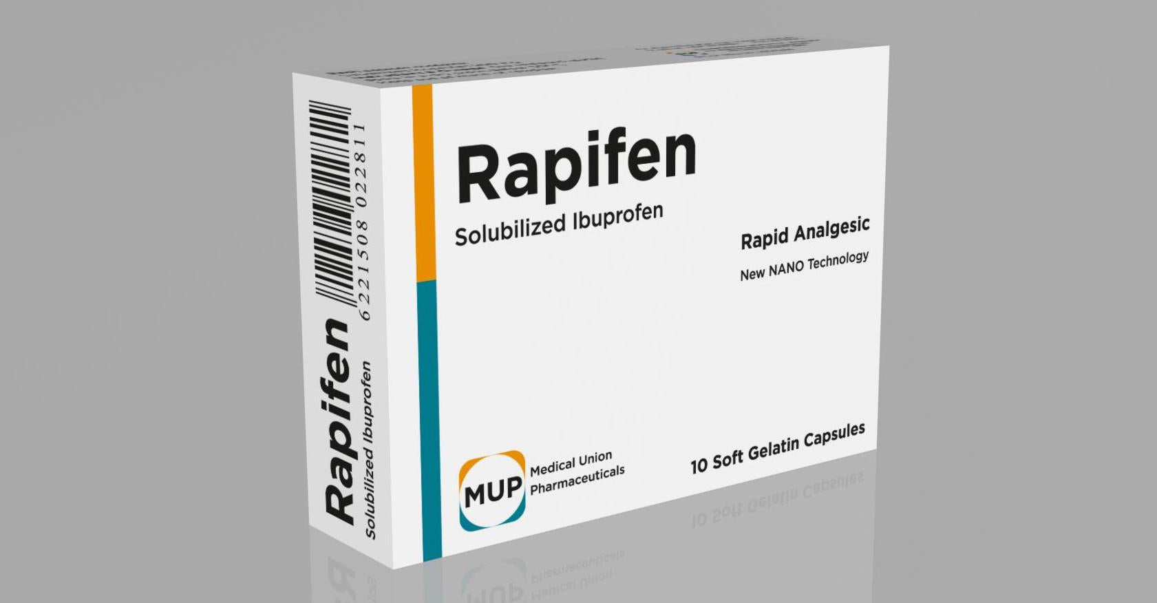 RAPIFEN Tab 400mg 20X5's