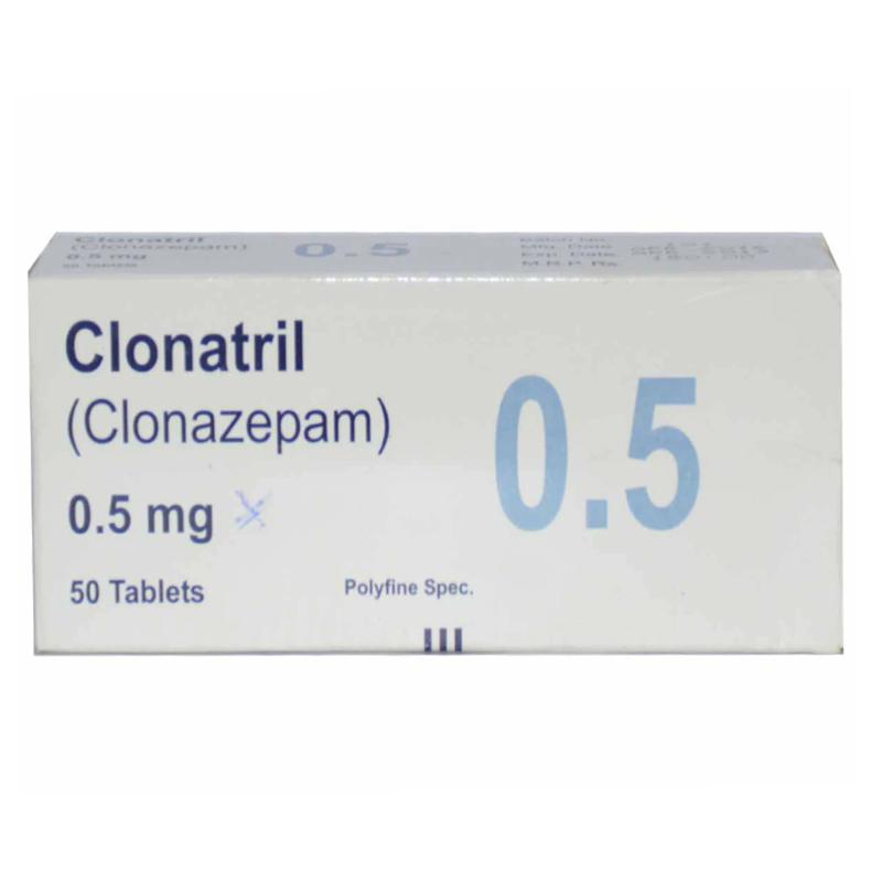 CLONATRIL Tab 0.5mg 50's