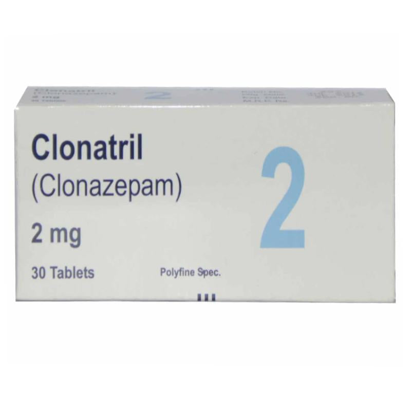 CLONATRIL Tab 2mg 30's