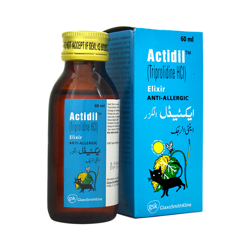 Actidil Elix 1.25mg/5ml 60ml — image 2 of 3
