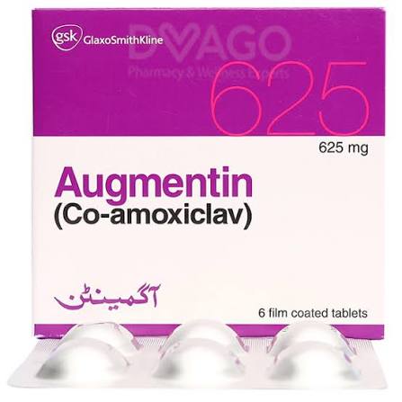 Augmentin Tab 625mg 6's