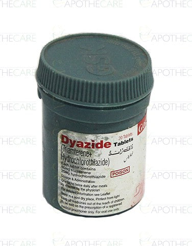 Dyazide Tab 50mg/25mg 20's