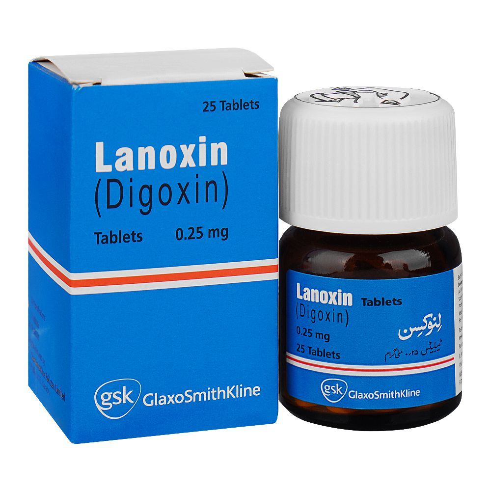 Lanoxin Tab 250mcg 25's