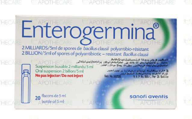 Enterogermina 5ml Oral Susp 20Amp