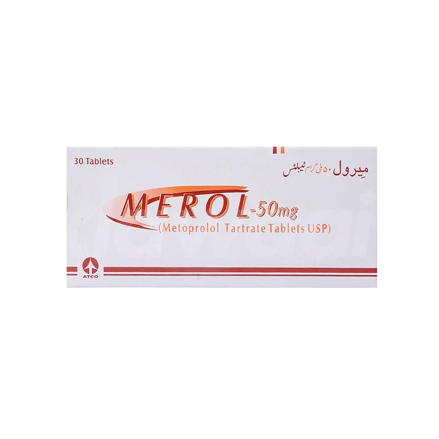 Merol  50mg Tab 3x10's