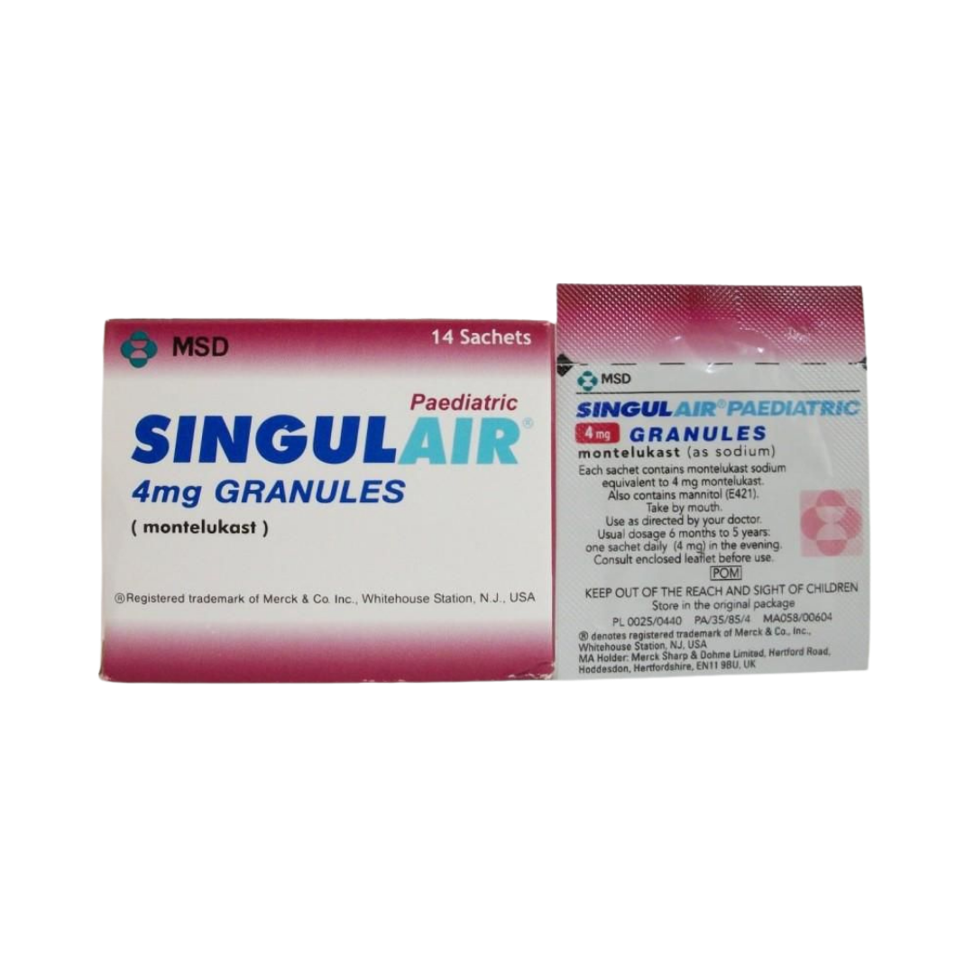 Singulair Oral Granule Sachet 4mg 28's