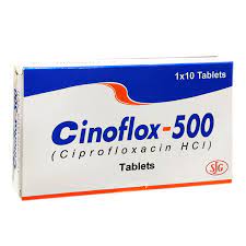 Cinoflox Tab 500mg 1x10's