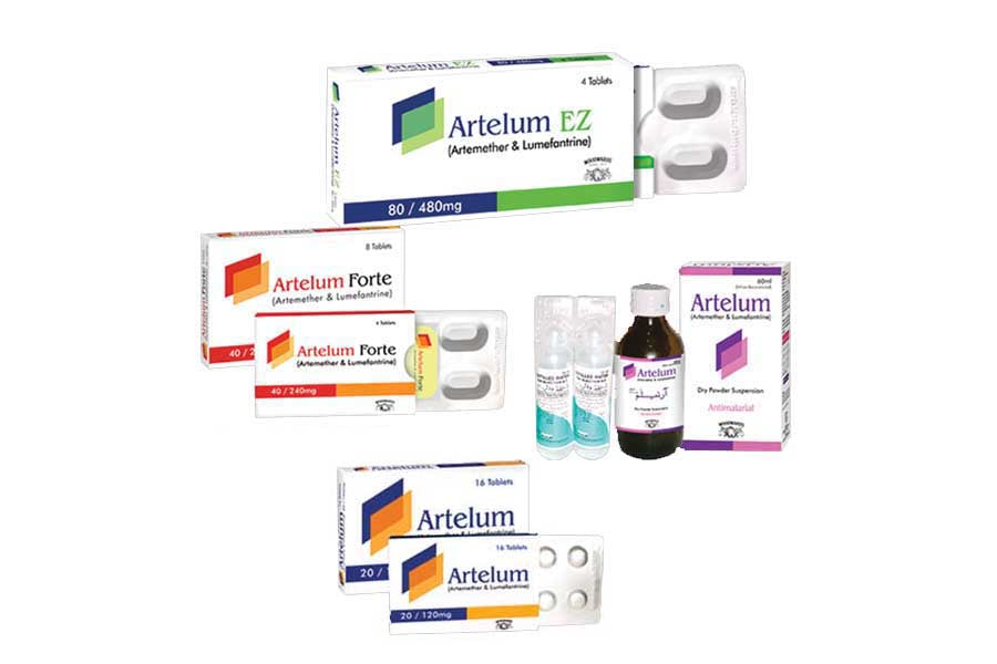 Artelum Tab 20mg/120mg 16's