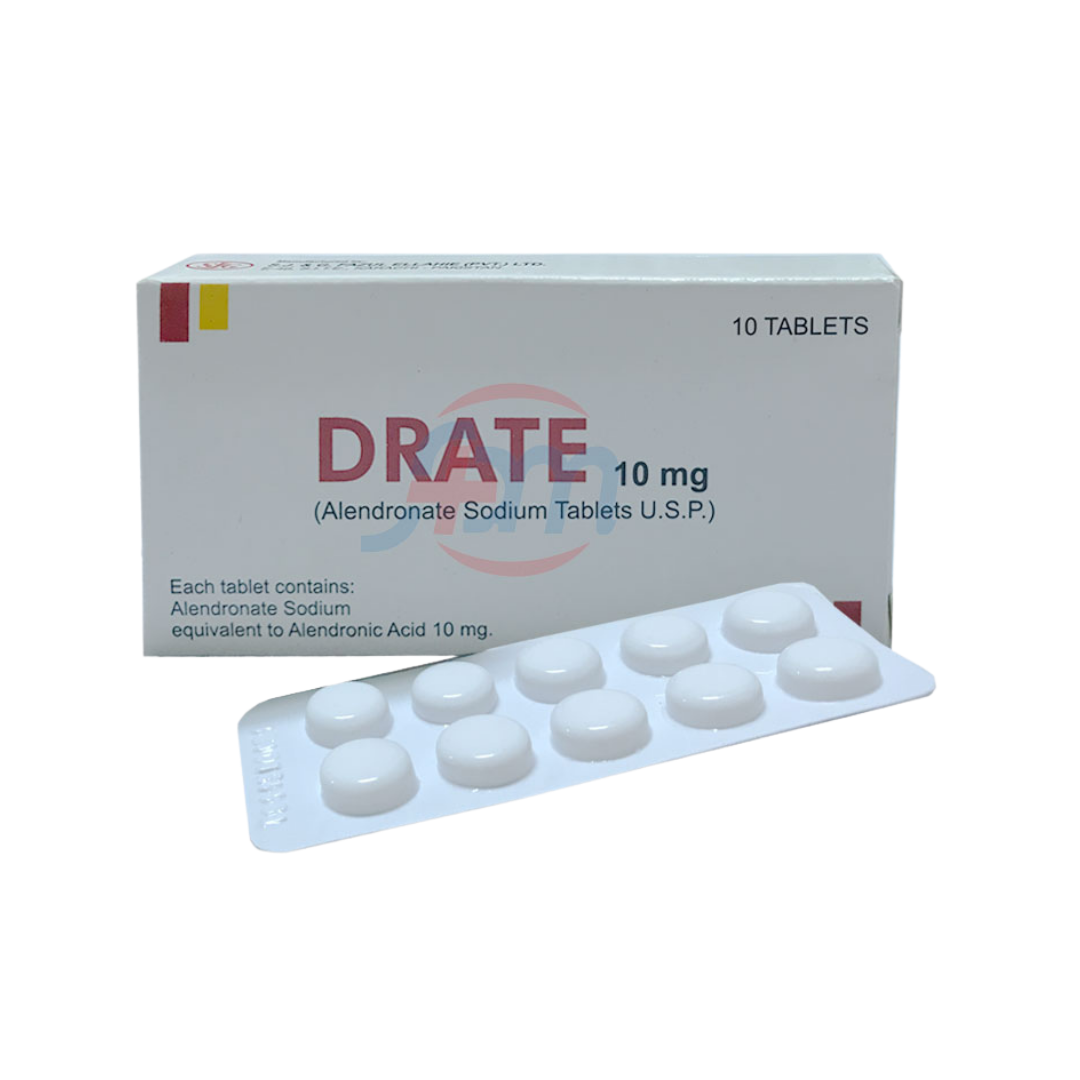 Drate Tab 10mg 10's