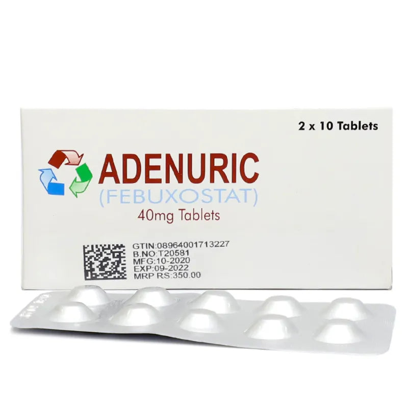 Adenuric Tab 40mg 2x10's — image 2 of 2