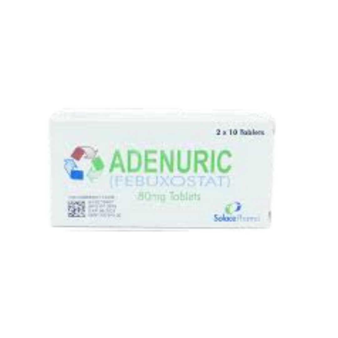 Adenuric Tab 80mg 2x10's