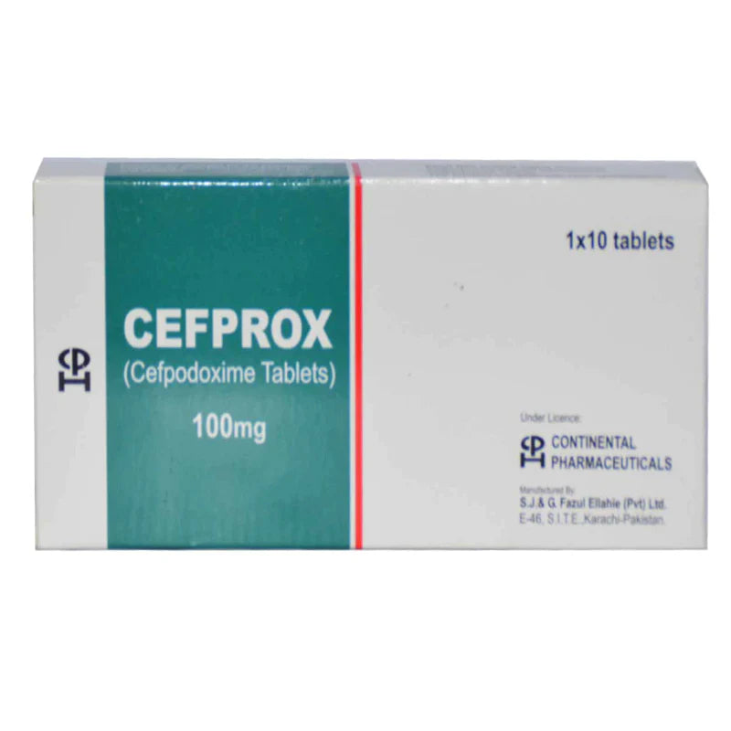 Cefprox Tab 100mg 1x10's