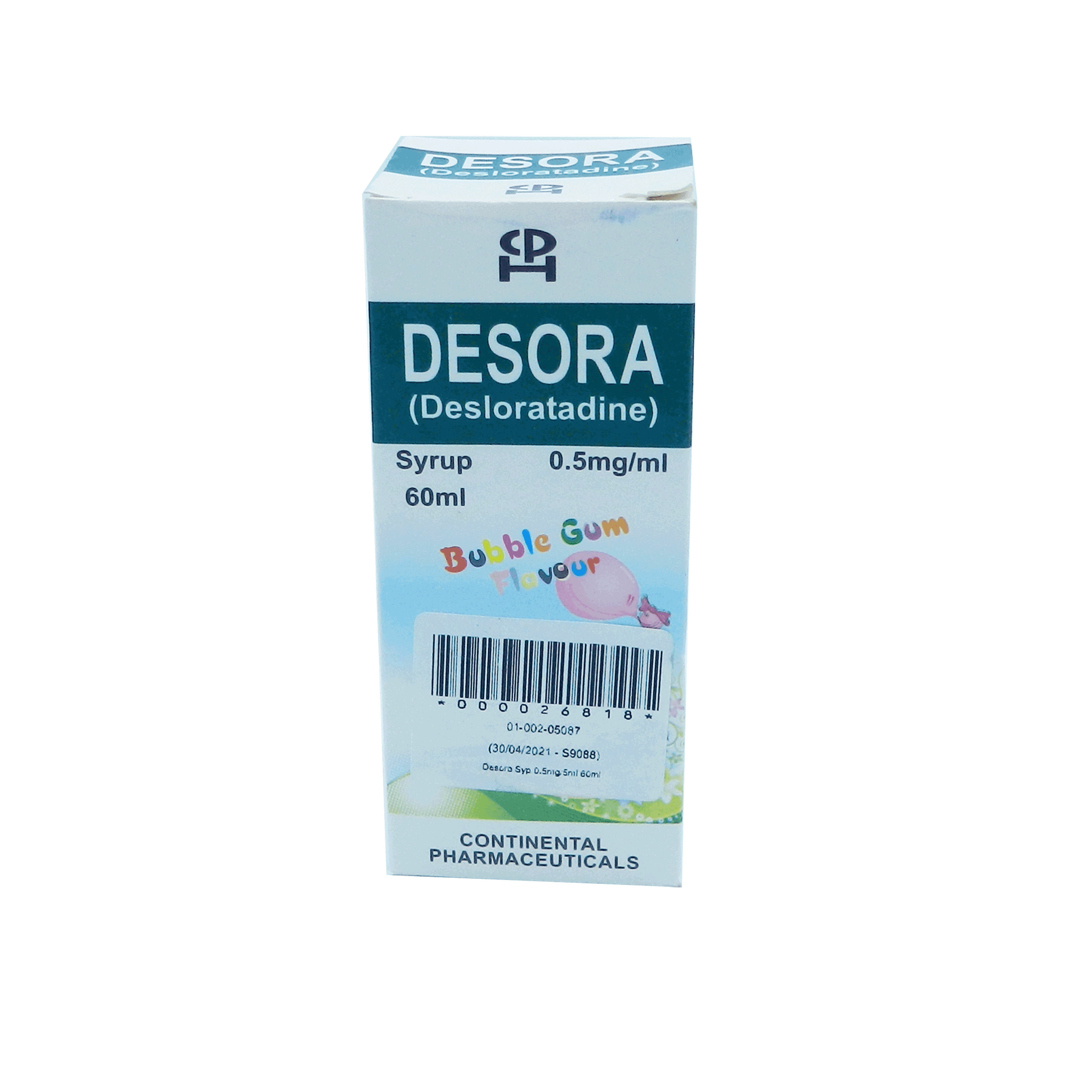 Desora Syp 0.5mg/5ml 60ml