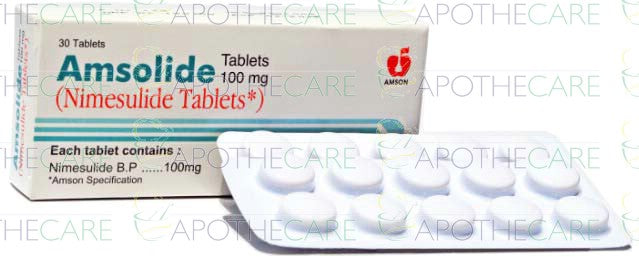 Amsolide Tab 100mg 3x10's