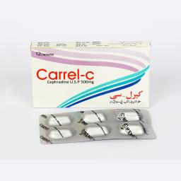 Carrel C Cap 500mg 12's