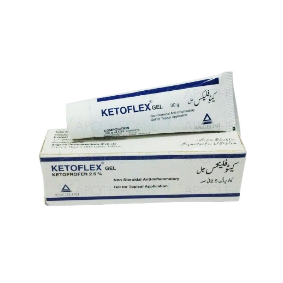 Ketoflex Gel 2.5% 30gm