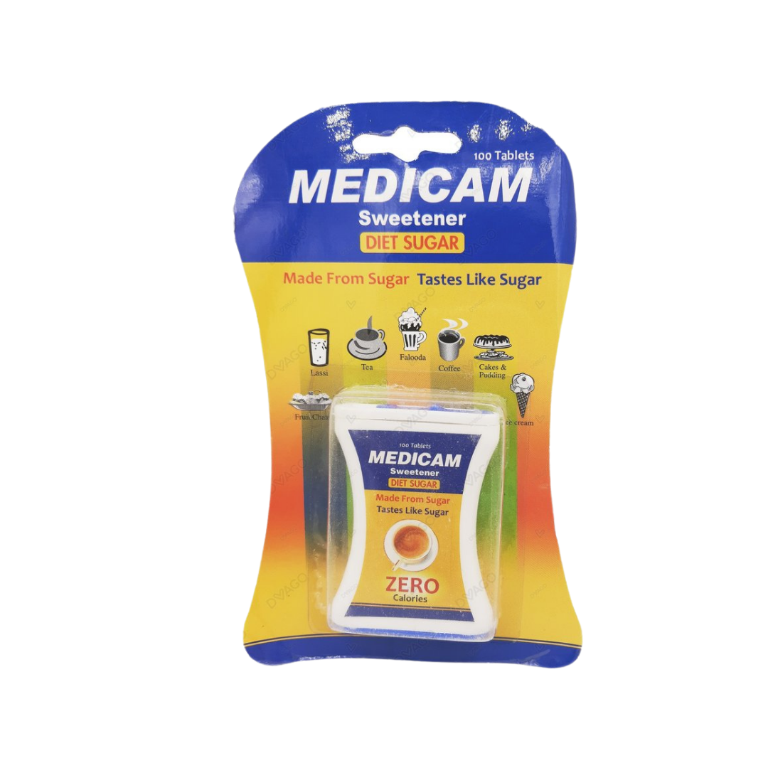Medicam Sweetner (Low Cal.) MSC Free Pack Tab 100's