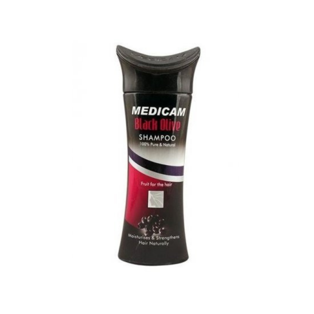 Medicam Black Olive Shampoo Month Pack