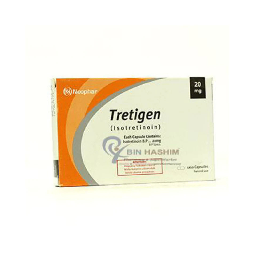 Tretigen Cap 20mg 10’s