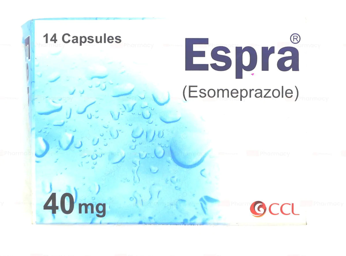 Espra 40mg Cap 14's
