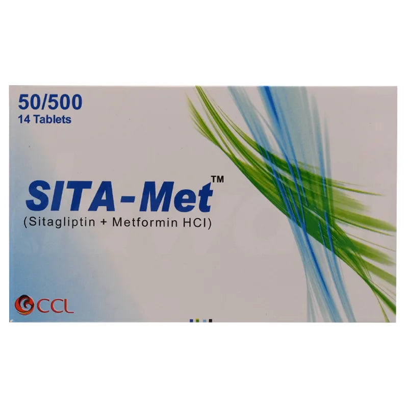 Sita Met 50mg/500mg Tab  14-s