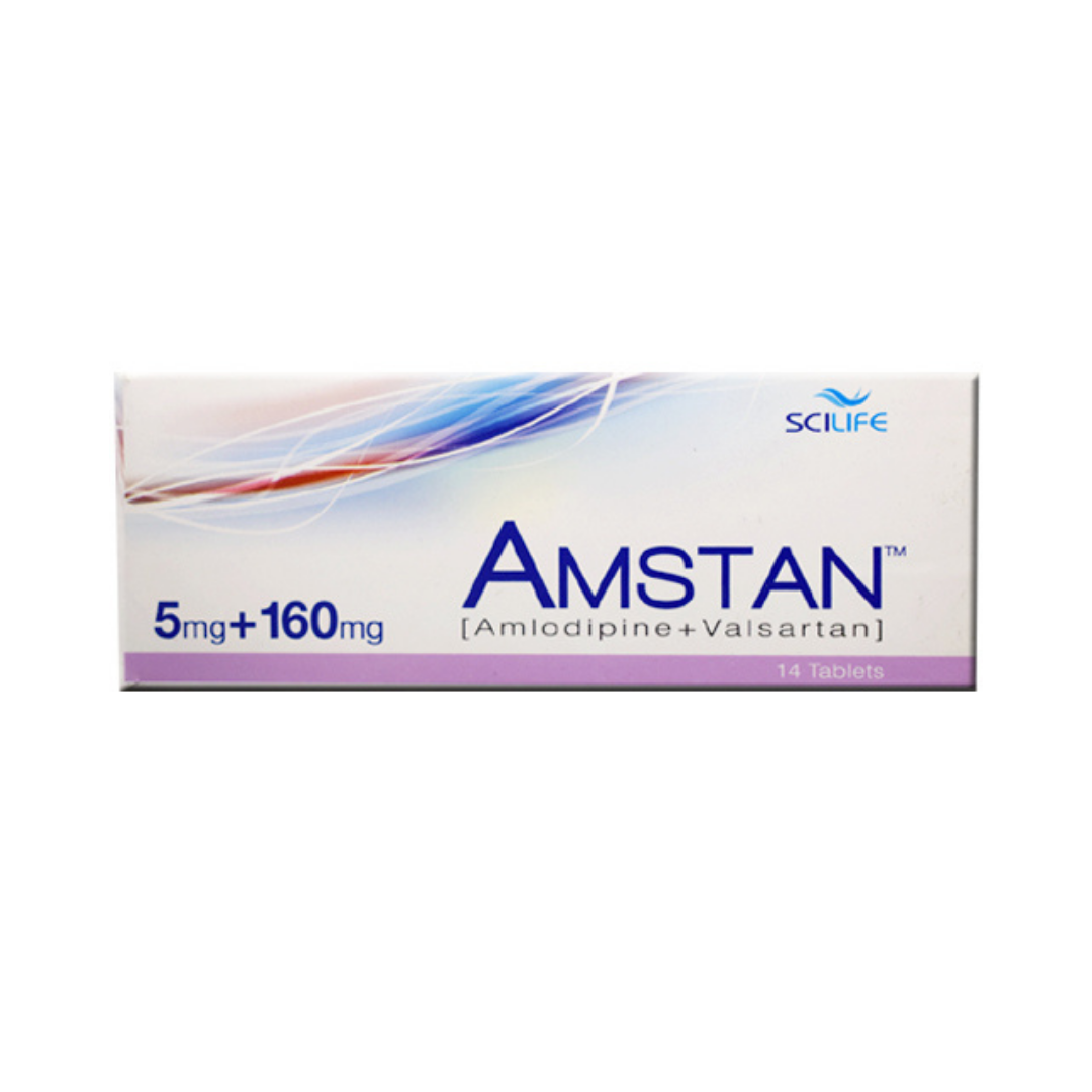 Amstan Tab 5mg/160mg 1x14's