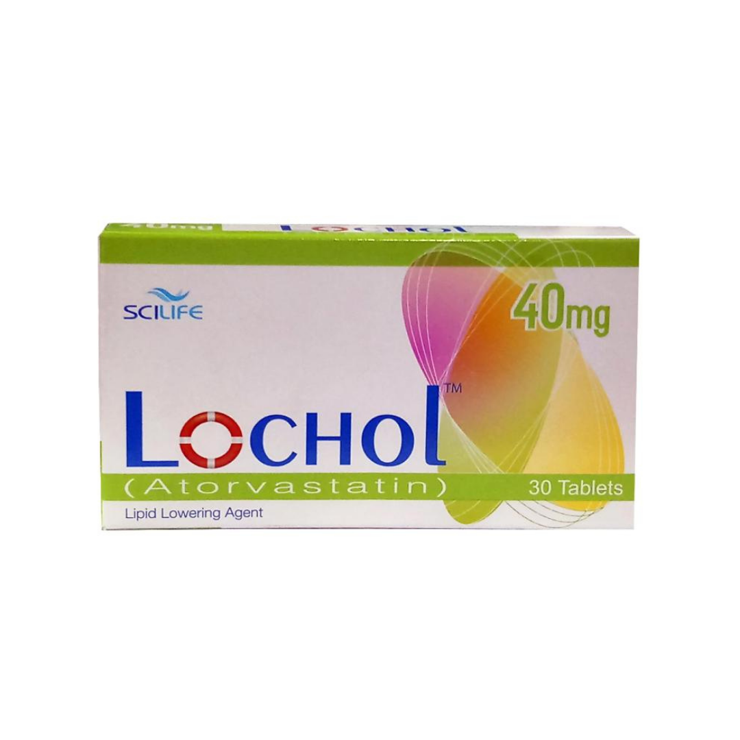 Lochol Tab 40mg 1x10's