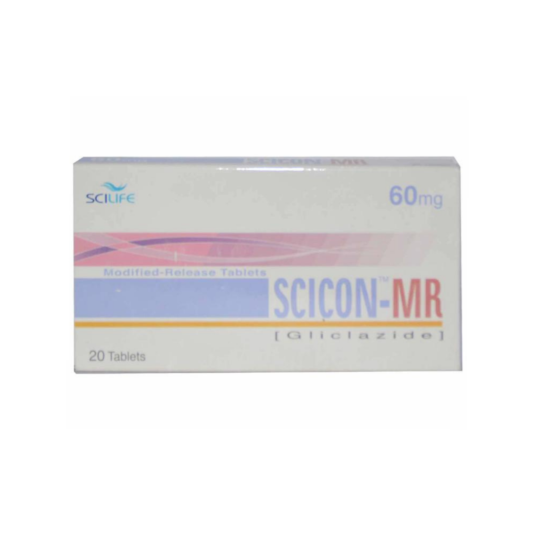 Scicon MR Tab 60mg 2x10's