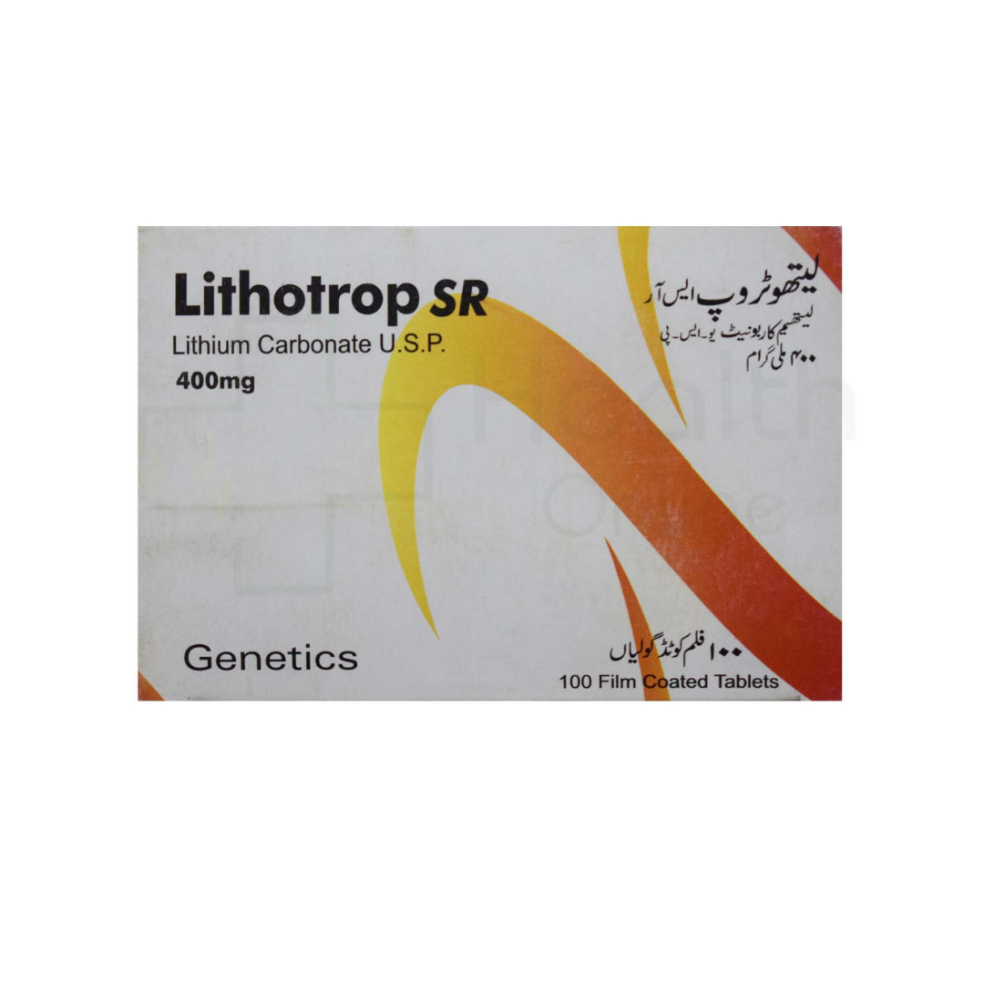 Lithotrope SR Tab 400mg 100's