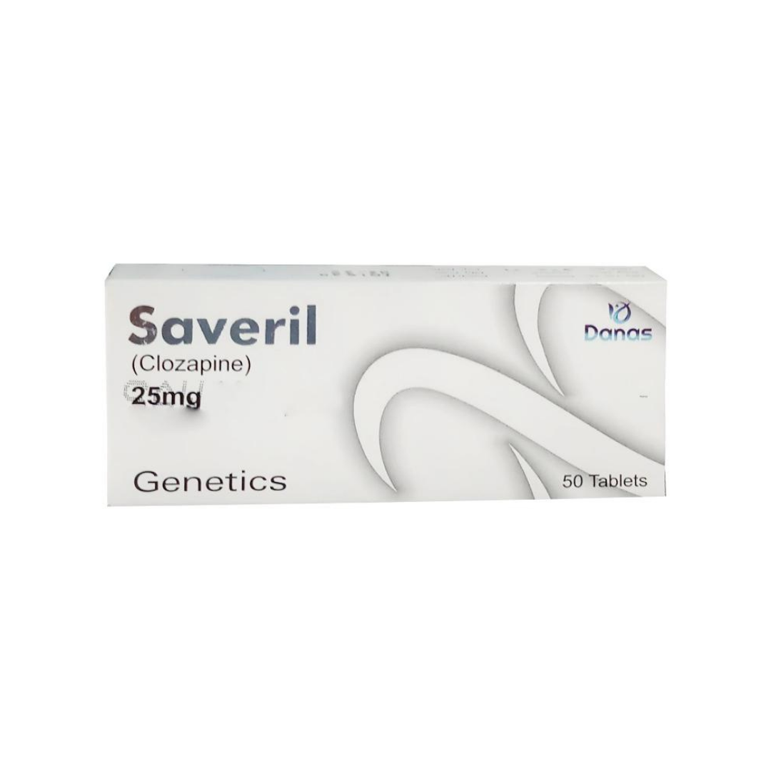 Saveril Tab 25mg 50's