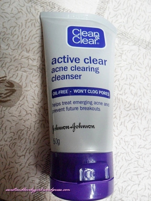 Clean & Clear Acne Clearing Cleanser 50g