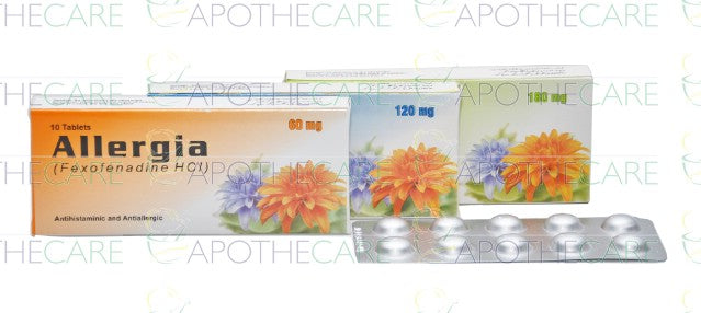 Allergia Tab 120mg 10's