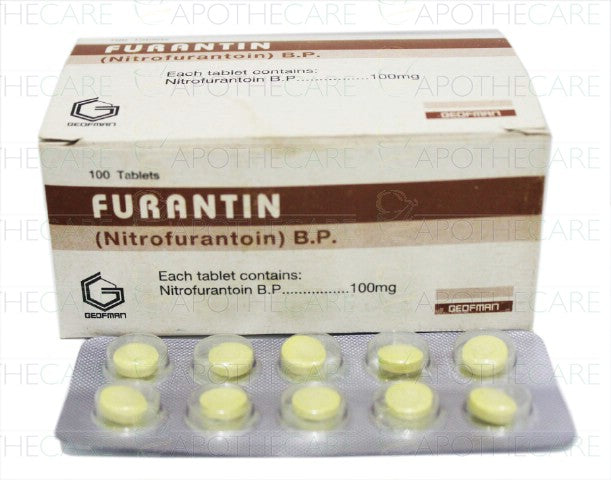 Furantin Tab 100mg 100's