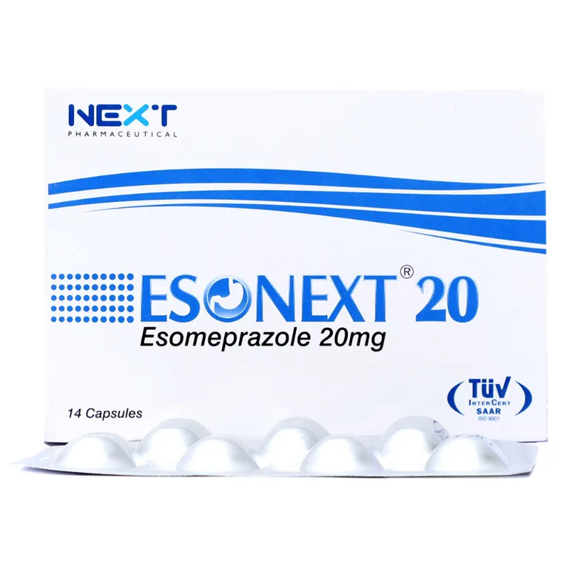 Esonext 20 Cap 20mg 14's