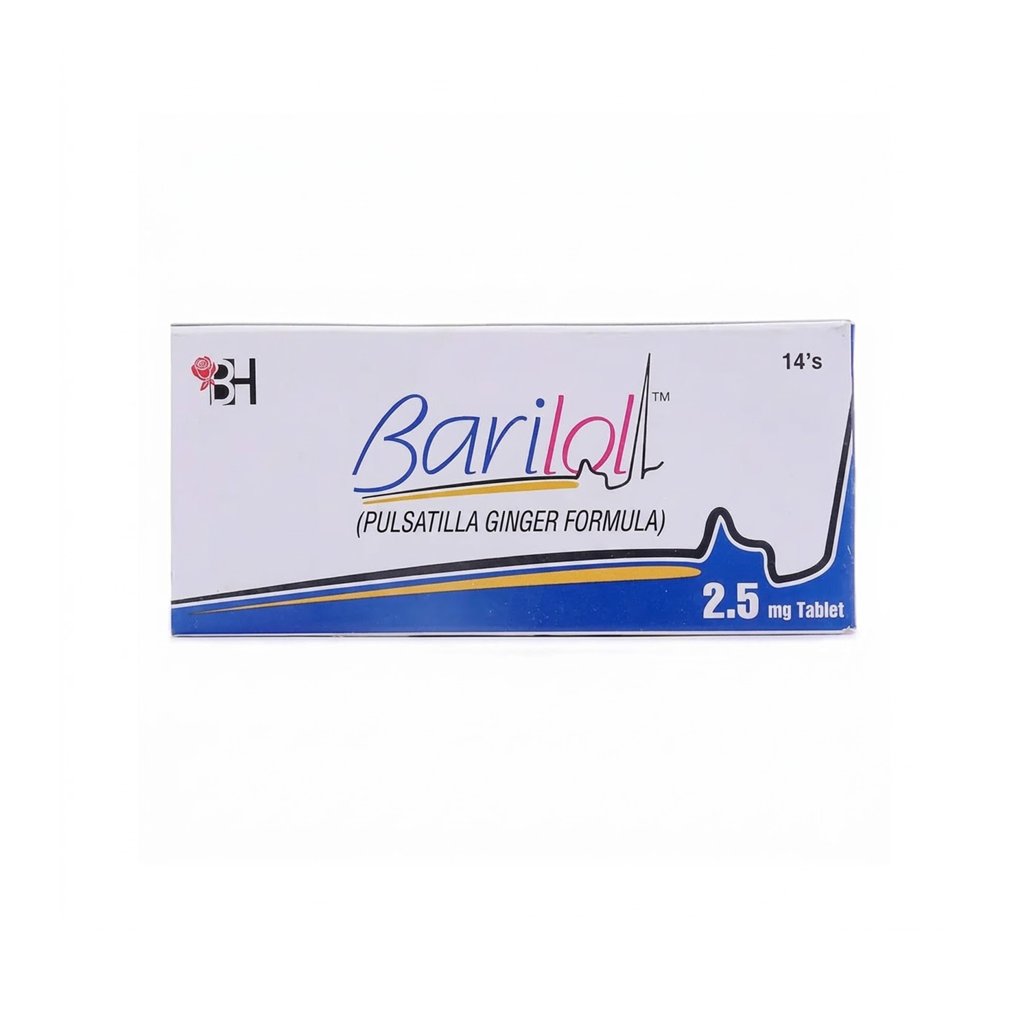 Barilol Tab 2.5mg 14's