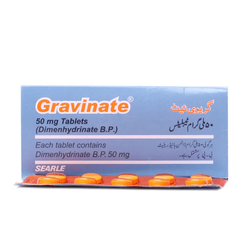 Gravinate Tab 50mg 100's — image 2 of 3